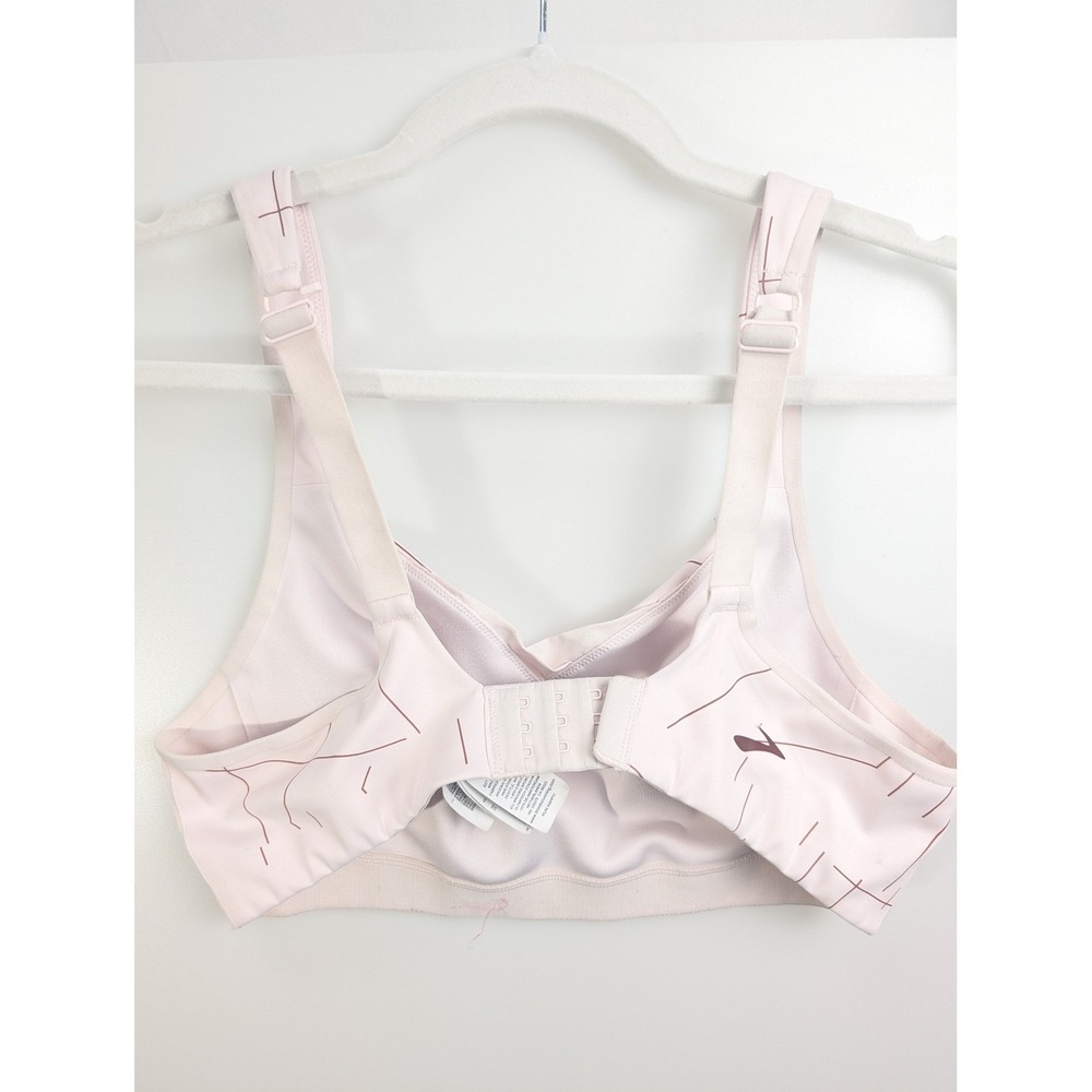 Brooks Drive Convertible High Impact Sports Bra Size 36C Pink Convertible 350081 - Picture 4 of 9